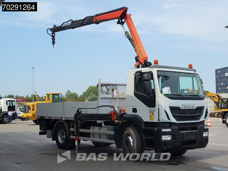 Iveco Stralis 310 4X2 Palfinger PK12002 EH Kran Crane Rotator Automatic Full Steel Euro 6 - شاحنات مسطحة, شاحنة كرين: صورة 3 Iveco Stralis 310 4X2 Palfinger PK12002 EH Kran Crane Rotator Automatic Full Steel Euro 6 - شاحنات مسطحة, شاحنة كرين: صورة 3