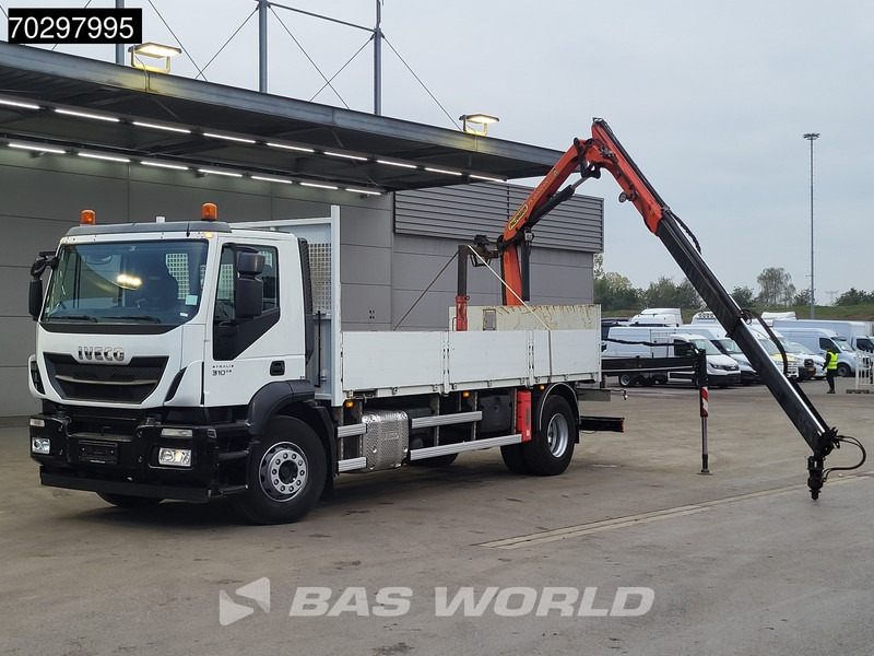 Iveco Stralis 310 Stralis 4X2 Palfinger PK12002 Crane Kran rotator Steelsuspension Automatic Euro 6 - شاحنات مسطحة, شاحنة كرين: صورة 5 Iveco Stralis 310 Stralis 4X2 Palfinger PK12002 Crane Kran rotator Steelsuspension Automatic Euro 6 - شاحنات مسطحة, شاحنة كرين: صورة 5