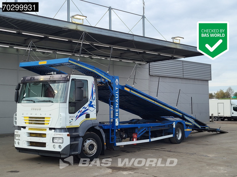 Iveco Stralis 350 4X2 19tons Rolfo Car transporter Winch Manual Euro 3 - شاحنة نقل سيارات شاحنة: صورة 1 Iveco Stralis 350 4X2 19tons Rolfo Car transporter Winch Manual Euro 3 - شاحنة نقل سيارات شاحنة: صورة 1