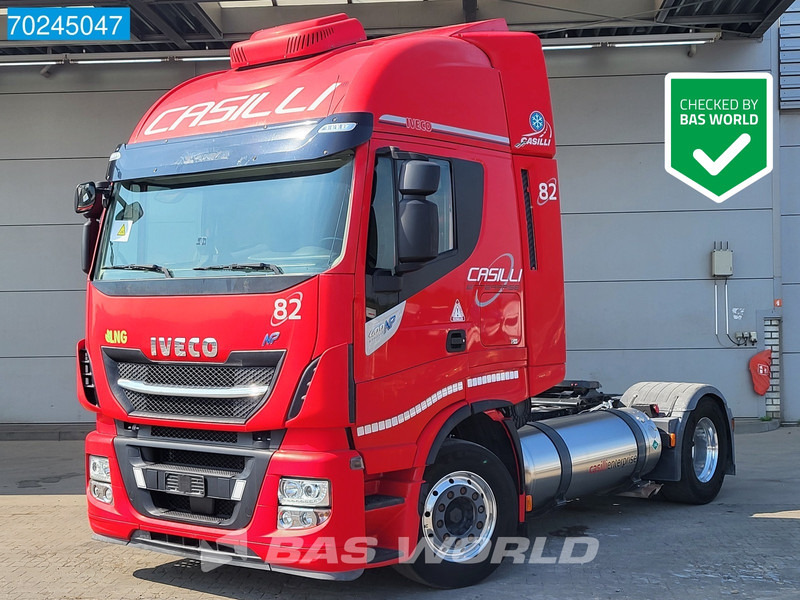 رأس تريلا Iveco Stralis 400 4X2 LNG Retarder 2x Tanks ActiveSpace ACC Standklima: صورة 1