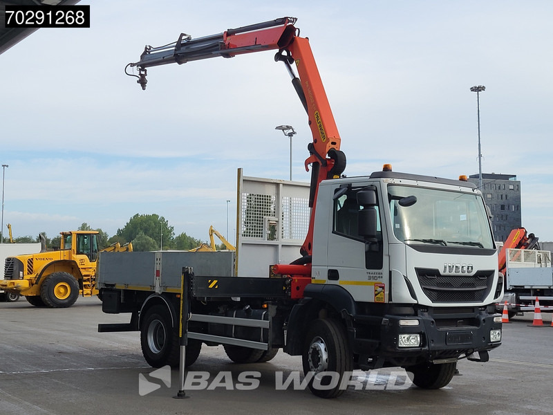 Iveco Trakker 310 4X2 Palfinger PK14002 EH Crane Kran Rotator Steelsuspension Big-Axle Manual Euro 6 - شاحنات مسطحة, شاحنة كرين: صورة 3 Iveco Trakker 310 4X2 Palfinger PK14002 EH Crane Kran Rotator Steelsuspension Big-Axle Manual Euro 6 - شاحنات مسطحة, شاحنة كرين: صورة 3