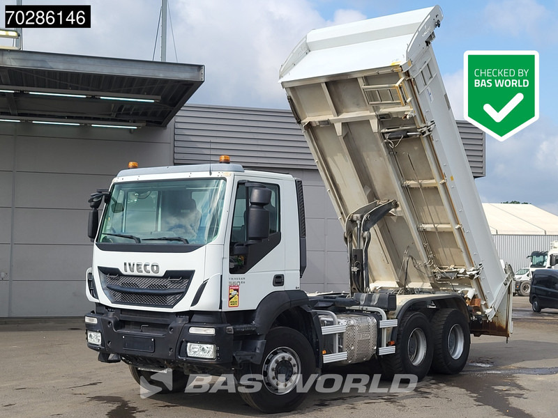 Iveco Trakker 360 6X4 10m3 2-Sided Tipper Steelsuspension Big-Axle Automatic Euro 6 - شاحنة قلاب: صورة 1 Iveco Trakker 360 6X4 10m3 2-Sided Tipper Steelsuspension Big-Axle Automatic Euro 6 - شاحنة قلاب: صورة 1