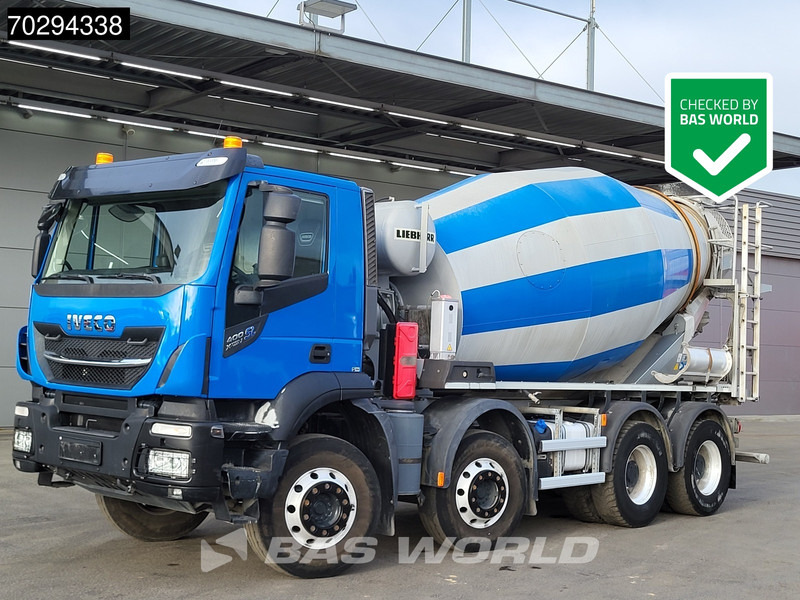 Iveco X-Way 400 X-Way 8X4 Liebherr 9m3 Big-Axle Steelsuspension Euro 6 - شاحنة خلاطة خرسانة: صورة 1 Iveco X-Way 400 X-Way 8X4 Liebherr 9m3 Big-Axle Steelsuspension Euro 6 - شاحنة خلاطة خرسانة: صورة 1