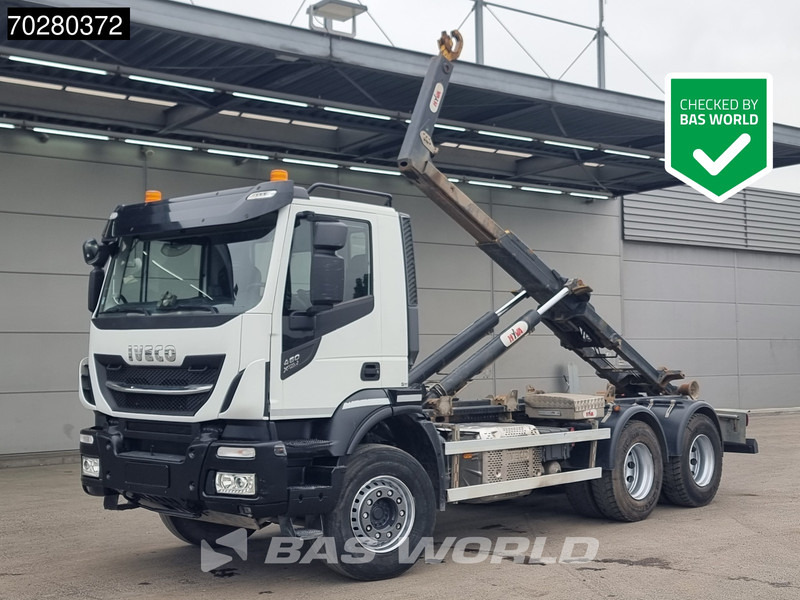 Iveco X-Way 460 6X4 20 Tons HYVA Hook Navi Euro 6 - شاحنة برافعة خطافية: صورة 1 Iveco X-Way 460 6X4 20 Tons HYVA Hook Navi Euro 6 - شاحنة برافعة خطافية: صورة 1
