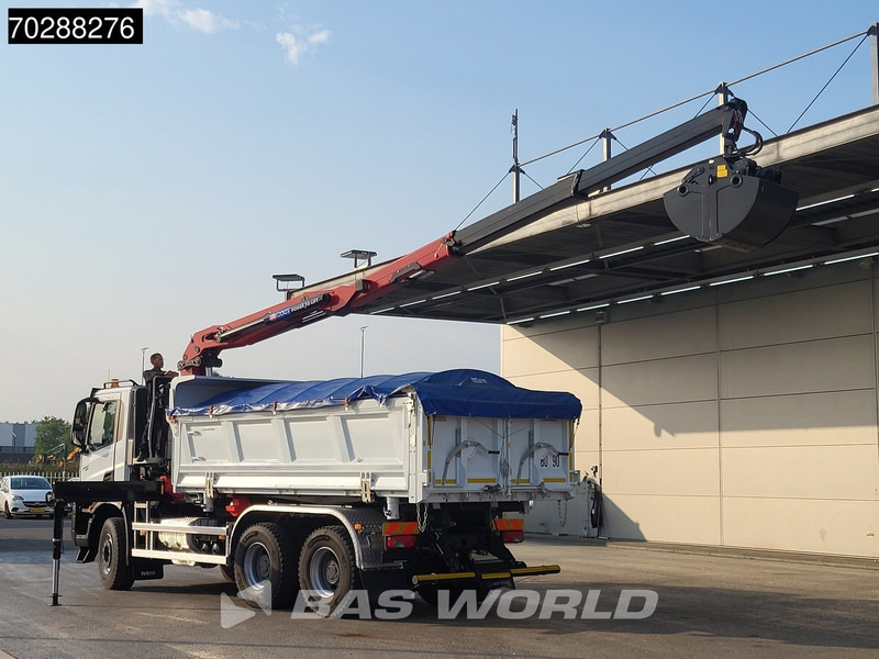 Iveco X-Way 480 6X4 NEW! HMF 2243Z-RCS Z-Crane kran 12m3 KH-Kipper Retarder Big-Axle - شاحنة قلاب, شاحنة كرين: صورة 2 Iveco X-Way 480 6X4 NEW! HMF 2243Z-RCS Z-Crane kran 12m3 KH-Kipper Retarder Big-Axle - شاحنة قلاب, شاحنة كرين: صورة 2