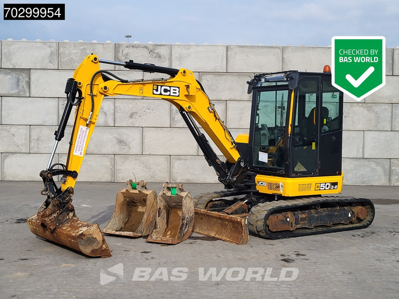 JCB 50Z-2 3 BUCKETS - حفار صغير: صورة 1 JCB 50Z-2 3 BUCKETS - حفار صغير: صورة 1