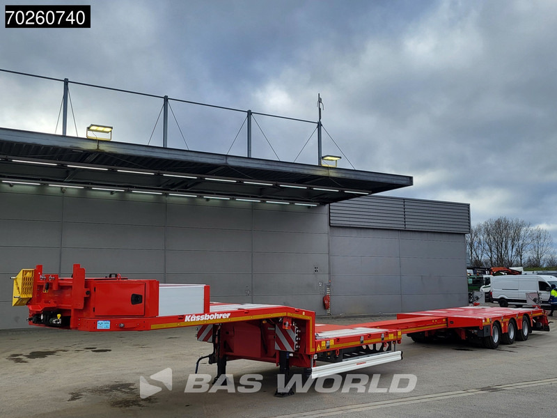 Kässbohrer LB3E Ausziehbar Bis:13,75m Lift+Lenkachse - نصف مقطورة بلودر منخفض: صورة 2 Kässbohrer LB3E Ausziehbar Bis:13,75m Lift+Lenkachse - نصف مقطورة بلودر منخفض: صورة 2