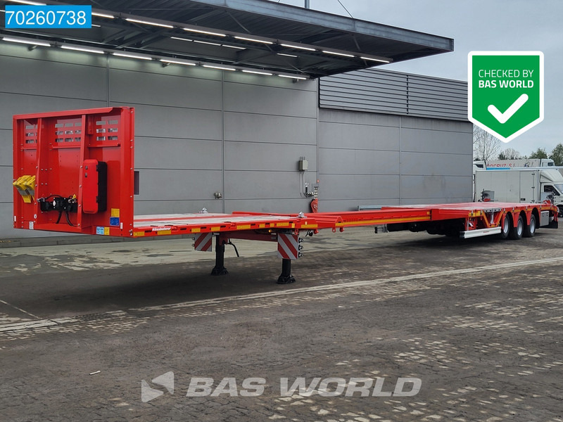 Kässbohrer LB3E NEU Mega Ausziehbar Lift+Lenkachse - نصف مقطورة بلودر منخفض: صورة 1 Kässbohrer LB3E NEU Mega Ausziehbar Lift+Lenkachse - نصف مقطورة بلودر منخفض: صورة 1