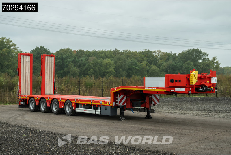 Kässbohrer LB4E 3 axles Extendable Ramps 1x Lift 3x Steering Axle - نصف مقطورة بلودر منخفض: صورة 5 Kässbohrer LB4E 3 axles Extendable Ramps 1x Lift 3x Steering Axle - نصف مقطورة بلودر منخفض: صورة 5