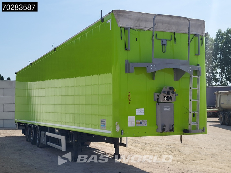 Knapen 3 axles Liftachse 7MM 103m3 Schiebewand - نصف مقطورة ذات أرضية سير: صورة 3 Knapen 3 axles Liftachse 7MM 103m3 Schiebewand - نصف مقطورة ذات أرضية سير: صورة 3
