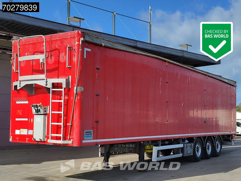 Knapen K100 92m3 10mm Waste Cover Liftachse APK 01/26 - نصف مقطورة ذات أرضية سير: صورة 1 Knapen K100 92m3 10mm Waste Cover Liftachse APK 01/26 - نصف مقطورة ذات أرضية سير: صورة 1