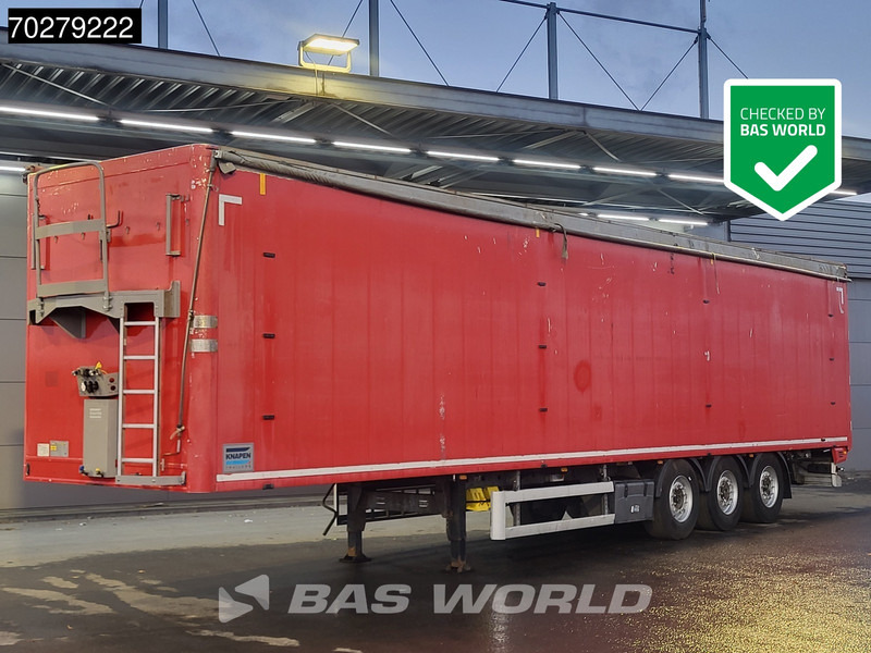 Knapen K100 92m3 Liftachse 10mm Waste Cover - نصف مقطورة ذات أرضية سير: صورة 1 Knapen K100 92m3 Liftachse 10mm Waste Cover - نصف مقطورة ذات أرضية سير: صورة 1