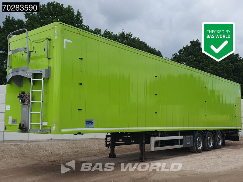 Knapen k200 3 axles LANG-LKW 10mm Lift Axle - نصف مقطورة ذات أرضية سير: صورة 1 Knapen k200 3 axles LANG-LKW 10mm Lift Axle - نصف مقطورة ذات أرضية سير: صورة 1