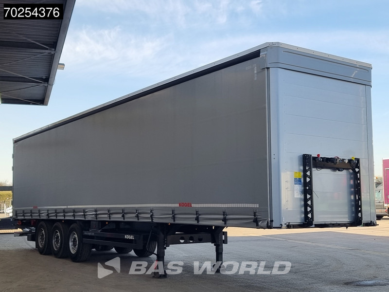 Kögel S24-1 3 axles Tailgate 2000kg NEW Liftachse Edscha LBW - نصف مقطورة بستائر جانبية: صورة 5 Kögel S24-1 3 axles Tailgate 2000kg NEW Liftachse Edscha LBW - نصف مقطورة بستائر جانبية: صورة 5