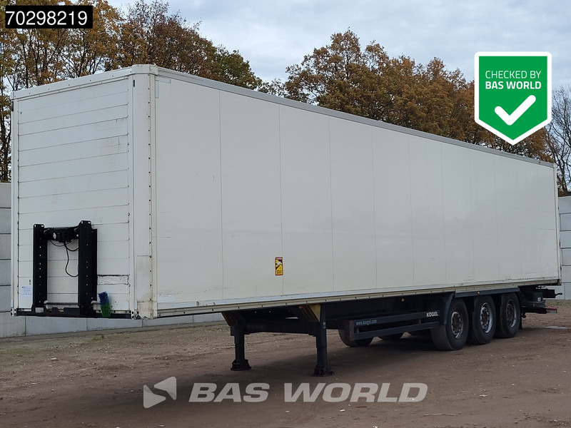 Kögel SP24 S24-2 3 axles Tail gate - نصف مقطورة بصندوق مغلق: صورة 1 Kögel SP24 S24-2 3 axles Tail gate - نصف مقطورة بصندوق مغلق: صورة 1