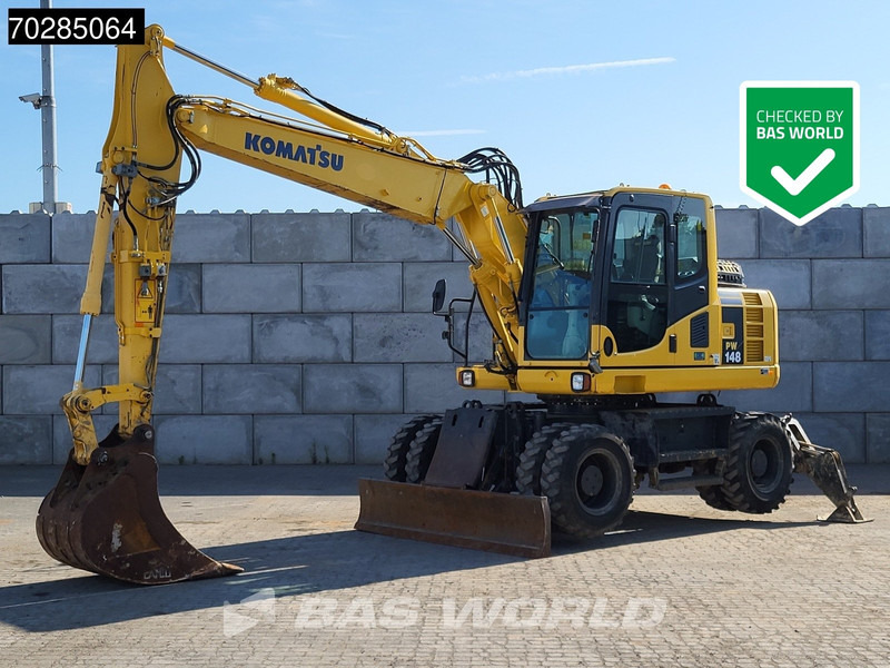 Komatsu PW148 -8 - حفار ذو عجلات: صورة 1 Komatsu PW148 -8 - حفار ذو عجلات: صورة 1