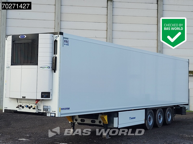 Krone Carrier Vector 1550 3 axles NEW Liftachse Palettenkasten - نصف مقطورة للتبريد: صورة 1 Krone Carrier Vector 1550 3 axles NEW Liftachse Palettenkasten - نصف مقطورة للتبريد: صورة 1