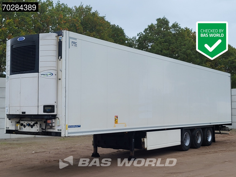 Krone Carrier Vector 1950Mt 3 axles Doppelverdampfer Doppelstock Blumenbreit Schiebewand - نصف مقطورة للتبريد: صورة 1 Krone Carrier Vector 1950Mt 3 axles Doppelverdampfer Doppelstock Blumenbreit Schiebewand - نصف مقطورة للتبريد: صورة 1
