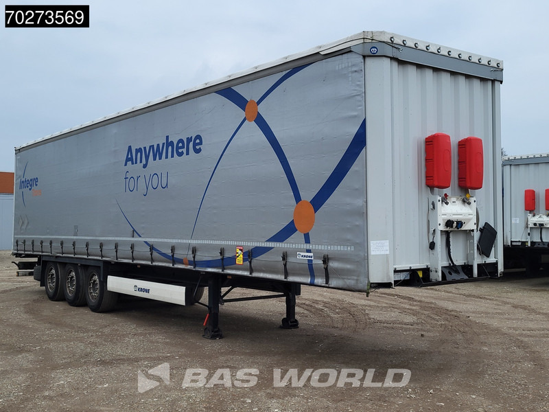 Krone SD 3 axles Edscha Anti-Vandalimus-Plane Alcoa's - نصف مقطورة بستائر جانبية: صورة 3 Krone SD 3 axles Edscha Anti-Vandalimus-Plane Alcoa's - نصف مقطورة بستائر جانبية: صورة 3