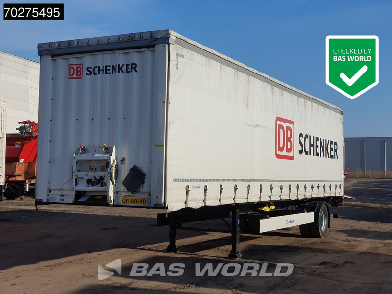 Krone SE City Lenkachse Ladebordwand TÜV 05/25 - نصف مقطورة بستائر جانبية: صورة 1 Krone SE City Lenkachse Ladebordwand TÜV 05/25 - نصف مقطورة بستائر جانبية: صورة 1