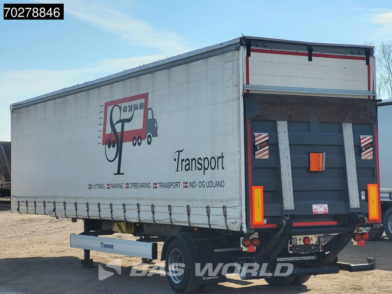 Krone SE City Steering Axle Tailgate LBW - نصف مقطورة بستائر جانبية: صورة 2 Krone SE City Steering Axle Tailgate LBW - نصف مقطورة بستائر جانبية: صورة 2