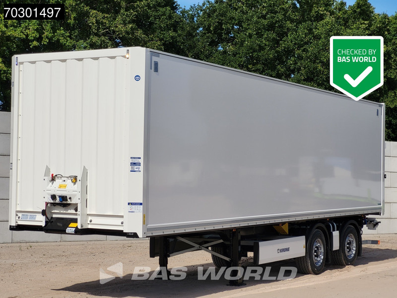 Krone SZ City NEW Lift+Lenkachse Tail Lift - نصف مقطورة بصندوق مغلق: صورة 1 Krone SZ City NEW Lift+Lenkachse Tail Lift - نصف مقطورة بصندوق مغلق: صورة 1