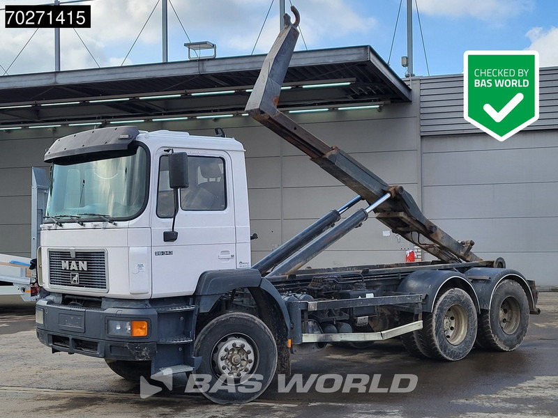 MAN 26.343 DFC 6X4 Steelsuspension Manual Euro 2 - شاحنة برافعة خطافية: صورة 1 MAN 26.343 DFC 6X4 Steelsuspension Manual Euro 2 - شاحنة برافعة خطافية: صورة 1