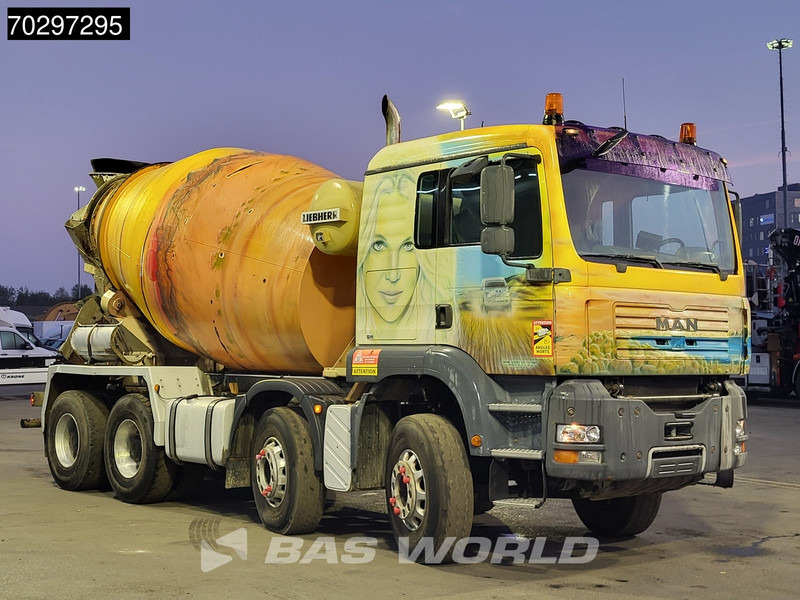 MAN 35.363 8X4 9m3 Liebherr mixer Big-Axle Steelsuspension Automatic Euro 3 - شاحنة خلاطة خرسانة: صورة 3 MAN 35.363 8X4 9m3 Liebherr mixer Big-Axle Steelsuspension Automatic Euro 3 - شاحنة خلاطة خرسانة: صورة 3