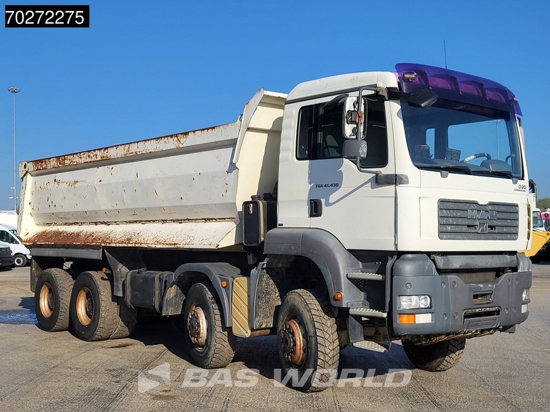 MAN TGA 41.430 8X6 23m3 Manual Big-Axle Steel suspension Euro 3 - شاحنة قلاب: صورة 3 MAN TGA 41.430 8X6 23m3 Manual Big-Axle Steel suspension Euro 3 - شاحنة قلاب: صورة 3