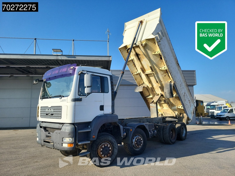 MAN TGA 41.430 8X6 23m3 Manual Big-Axle Steel suspension Euro 3 - شاحنة قلاب: صورة 1 MAN TGA 41.430 8X6 23m3 Manual Big-Axle Steel suspension Euro 3 - شاحنة قلاب: صورة 1
