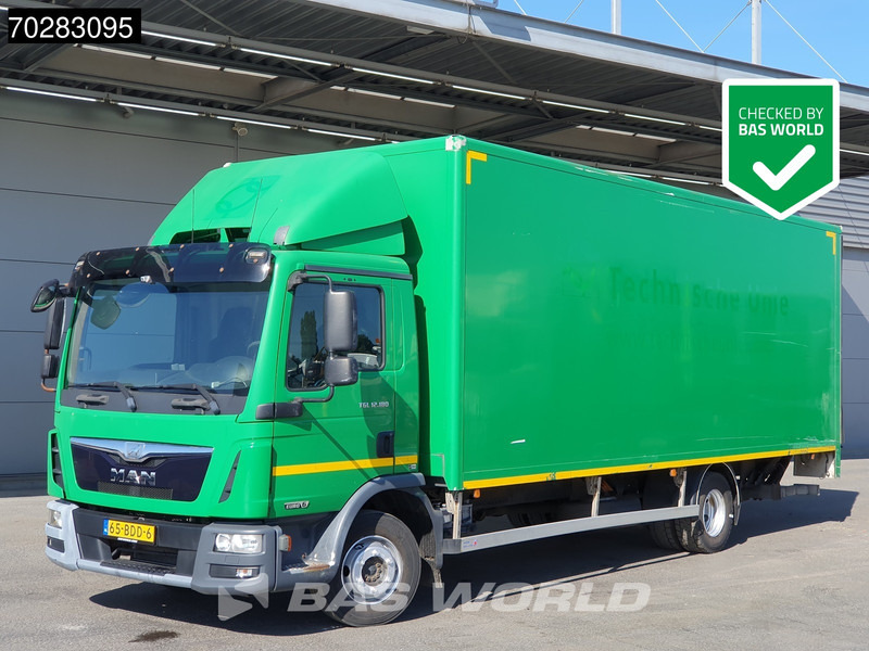 MAN TGL 12.180 4X2 12tons NL-Truck Automatic 1500kg Ladebordwand Euro 6 - شاحنة صندوقية: صورة 1 MAN TGL 12.180 4X2 12tons NL-Truck Automatic 1500kg Ladebordwand Euro 6 - شاحنة صندوقية: صورة 1