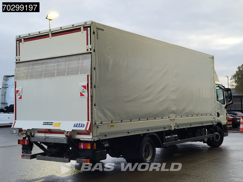 شاحنة ذات ستائر جانبية MAN TGL 12.250 4X2 12tonner 1500kg Ladebordwand Automatic Cruise Control Euro 6: صورة 5