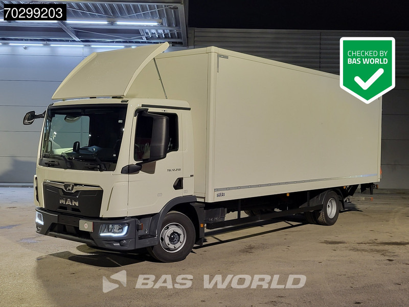 MAN TGL 12.250 4X2 12tonner 1500kg Ladebordwand Automatic Euro 6 - شاحنة صندوقية: صورة 1 MAN TGL 12.250 4X2 12tonner 1500kg Ladebordwand Automatic Euro 6 - شاحنة صندوقية: صورة 1