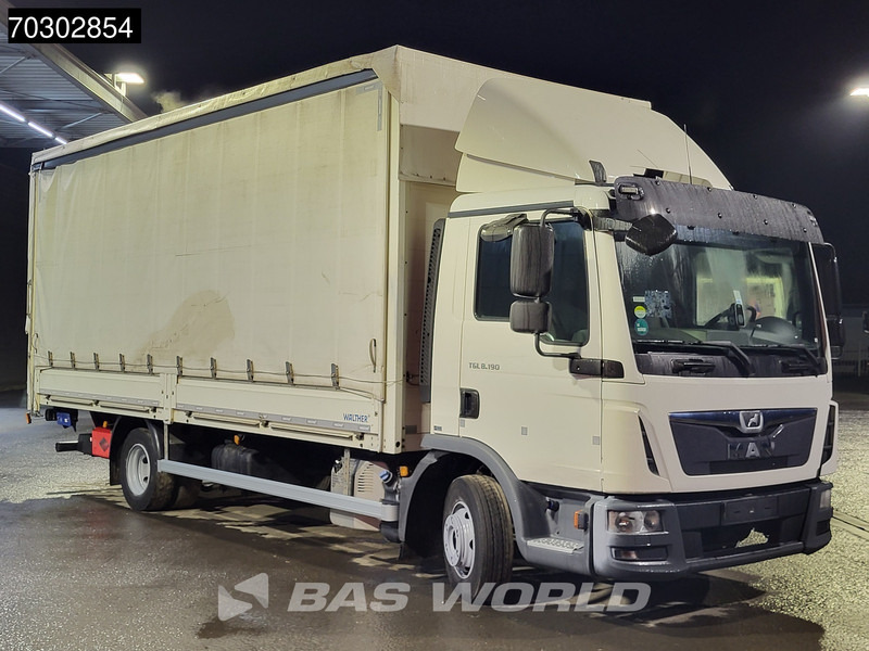 MAN TGL 8.190 TGL 4X2 8tonner Curtainsider Ladebordwand Manual Euro 6 - شاحنة ذات ستائر جانبية: صورة 3 MAN TGL 8.190 TGL 4X2 8tonner Curtainsider Ladebordwand Manual Euro 6 - شاحنة ذات ستائر جانبية: صورة 3