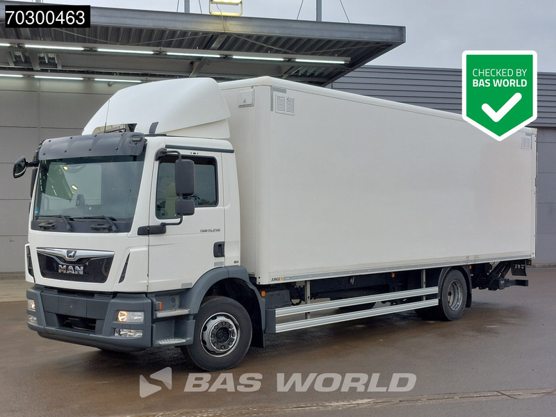 MAN TGM 15.250 4X2 15tonner Automatic Ladebordwand Euro 6 - شاحنة صندوقية: صورة 1 MAN TGM 15.250 4X2 15tonner Automatic Ladebordwand Euro 6 - شاحنة صندوقية: صورة 1
