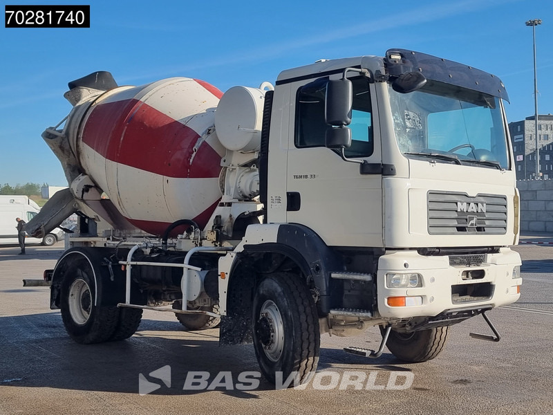 MAN TGM 18.330 4X4 4x4 Manual Big-Axle Schwing stetter Mixer Euro 4 - شاحنة خلاطة خرسانة: صورة 3 MAN TGM 18.330 4X4 4x4 Manual Big-Axle Schwing stetter Mixer Euro 4 - شاحنة خلاطة خرسانة: صورة 3