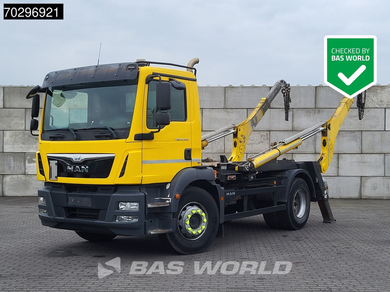 MAN TGM 18.340 4X2 13Tons Gergen skiploader Automatic Euro 6 - شاحنة لودر انزلاقي: صورة 1 MAN TGM 18.340 4X2 13Tons Gergen skiploader Automatic Euro 6 - شاحنة لودر انزلاقي: صورة 1