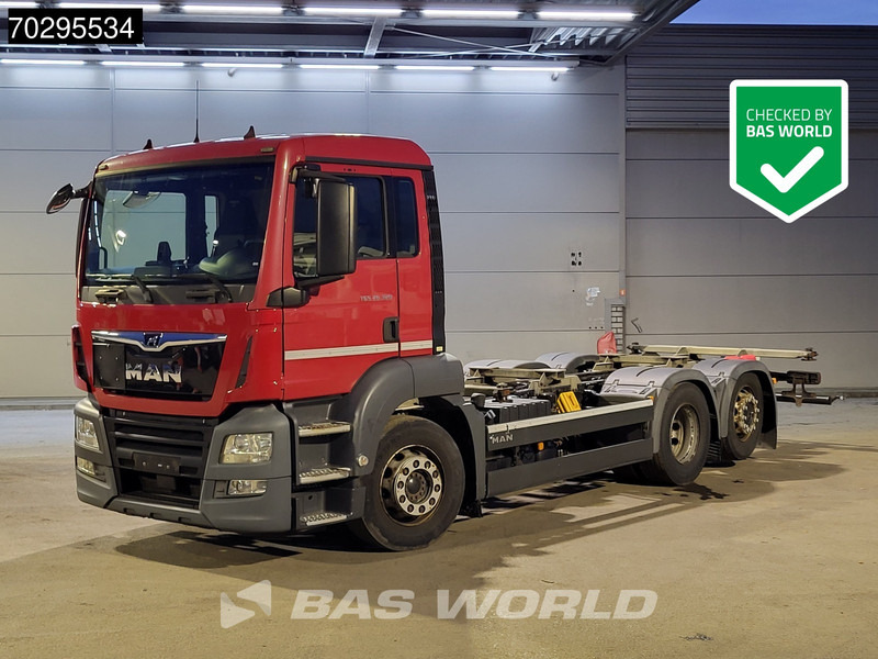 MAN TGS 26.320 6X2 ADR BDF Lift + Steering Axle Euro 6 - ناقلة حاويات/ شاحنة حاويات: صورة 1 MAN TGS 26.320 6X2 ADR BDF Lift + Steering Axle Euro 6 - ناقلة حاويات/ شاحنة حاويات: صورة 1
