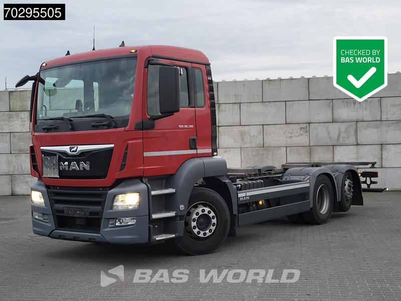 MAN TGS 26.320 TGS 6X2 ADR BDF Lift + Steering Axle Euro 6 - ناقلة حاويات/ شاحنة حاويات: صورة 1 MAN TGS 26.320 TGS 6X2 ADR BDF Lift + Steering Axle Euro 6 - ناقلة حاويات/ شاحنة حاويات: صورة 1