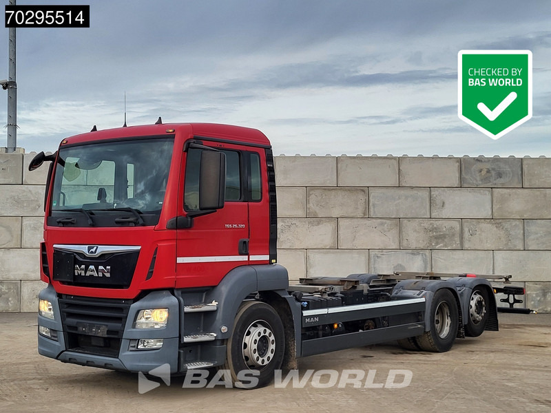 MAN TGS 26.320 TGS 6X2 ADR BDF Lift + Steering Axle Euro 6 - ناقلة حاويات/ شاحنة حاويات: صورة 1 MAN TGS 26.320 TGS 6X2 ADR BDF Lift + Steering Axle Euro 6 - ناقلة حاويات/ شاحنة حاويات: صورة 1