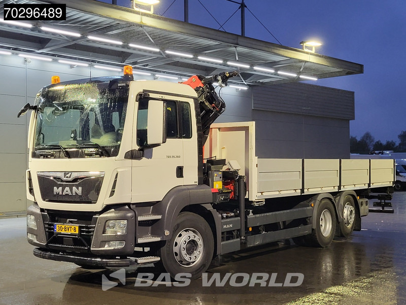 شاحنات مسطحة, شاحنة كرين MAN TGS 26.360 TGS 6X2 NL-Truck Palfinger PK17.001 Crane Kran Lift+Steering-Axle Navi Euro 6 Palfinger: صورة 8 شاحنات مسطحة, شاحنة كرين MAN TGS 26.360 TGS 6X2 NL-Truck Palfinger PK17.001 Crane Kran Lift+Steering-Axle Navi Euro 6 Palfinger: صورة 8