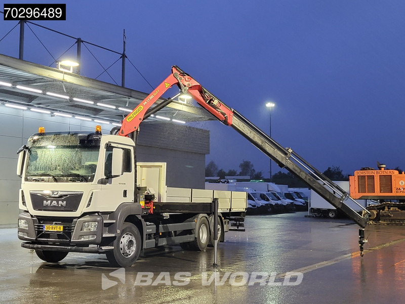 شاحنات مسطحة, شاحنة كرين MAN TGS 26.360 TGS 6X2 NL-Truck Palfinger PK17.001 Crane Kran Lift+Steering-Axle Navi Euro 6 Palfinger: صورة 6 شاحنات مسطحة, شاحنة كرين MAN TGS 26.360 TGS 6X2 NL-Truck Palfinger PK17.001 Crane Kran Lift+Steering-Axle Navi Euro 6 Palfinger: صورة 6