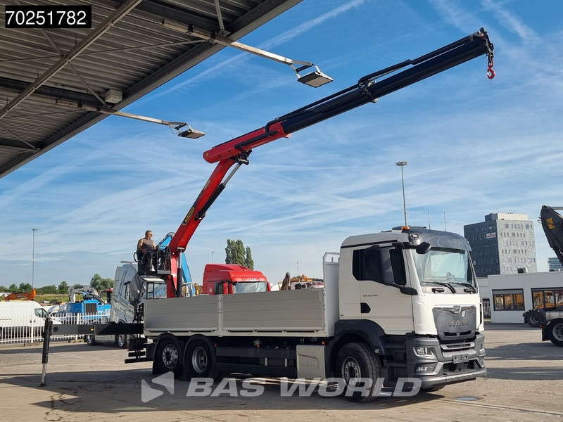 MAN TGS 26.440 6X2 NEW NL-Truck Palfinger PK20.501 L TEC3 Kran Baustoff Lift-Lenk Asche - شاحنات مسطحة, شاحنة كرين: صورة 3 MAN TGS 26.440 6X2 NEW NL-Truck Palfinger PK20.501 L TEC3 Kran Baustoff Lift-Lenk Asche - شاحنات مسطحة, شاحنة كرين: صورة 3