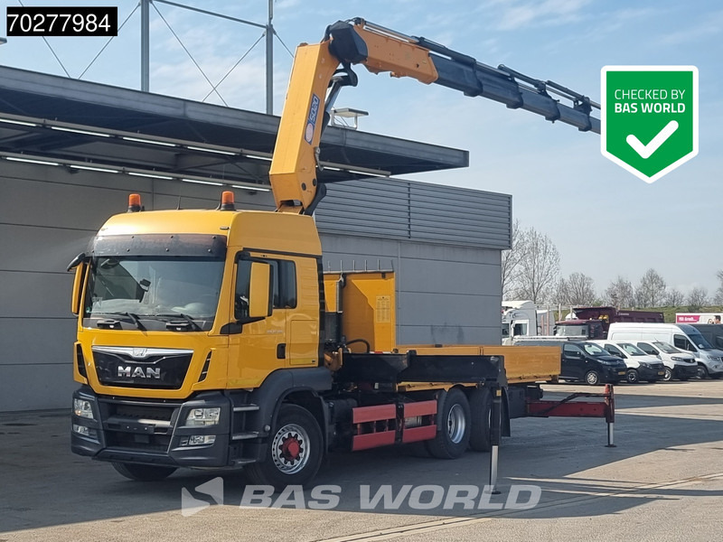 MAN TGS 26.480 6X4 HMF 5020 K6 Crane Kran 6x2H4 Hydrodrive Euro 6 - شاحنات مسطحة, شاحنة كرين: صورة 1 MAN TGS 26.480 6X4 HMF 5020 K6 Crane Kran 6x2H4 Hydrodrive Euro 6 - شاحنات مسطحة, شاحنة كرين: صورة 1