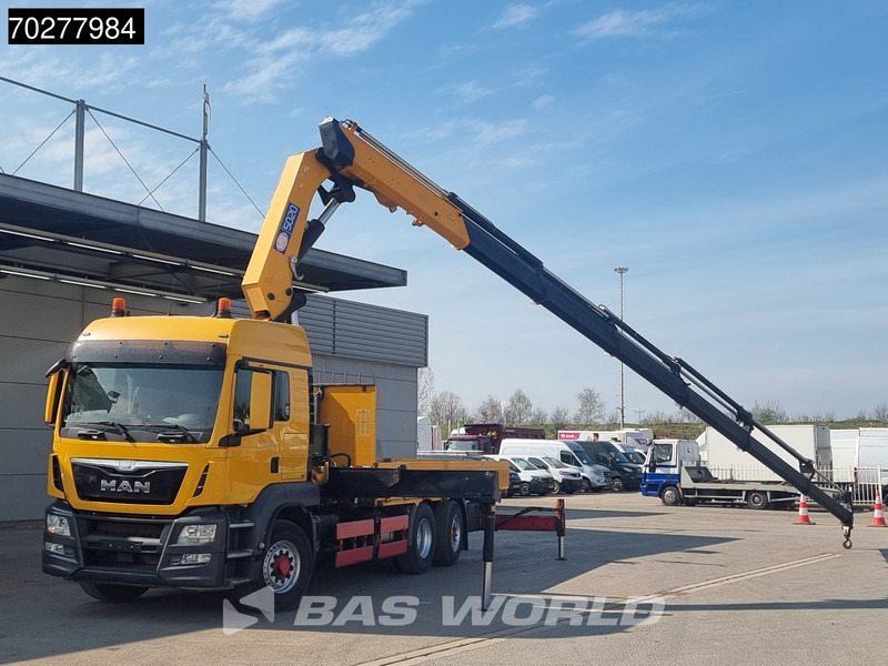 MAN TGS 26.480 6X4 HMF 5020 K6 Crane Kran 6x2H4 Hydrodrive Euro 6 - شاحنات مسطحة, شاحنة كرين: صورة 3 MAN TGS 26.480 6X4 HMF 5020 K6 Crane Kran 6x2H4 Hydrodrive Euro 6 - شاحنات مسطحة, شاحنة كرين: صورة 3