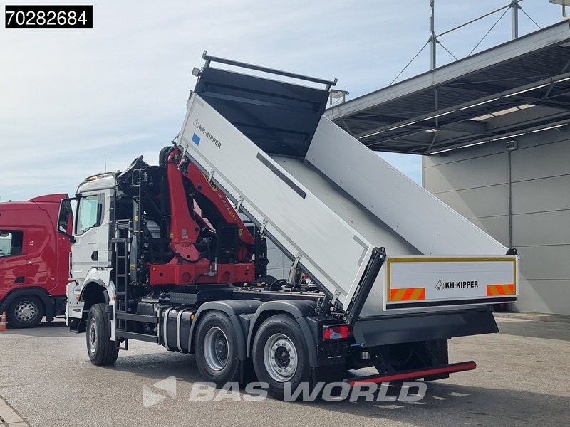MAN TGS 28.520 6X4 Palfinger PK24001 SLD 5 Kran 2-way tipper Retarder Big-Axle Liftachse Euro 6 - شاحنة قلاب, شاحنة كرين: صورة 2 MAN TGS 28.520 6X4 Palfinger PK24001 SLD 5 Kran 2-way tipper Retarder Big-Axle Liftachse Euro 6 - شاحنة قلاب, شاحنة كرين: صورة 2
