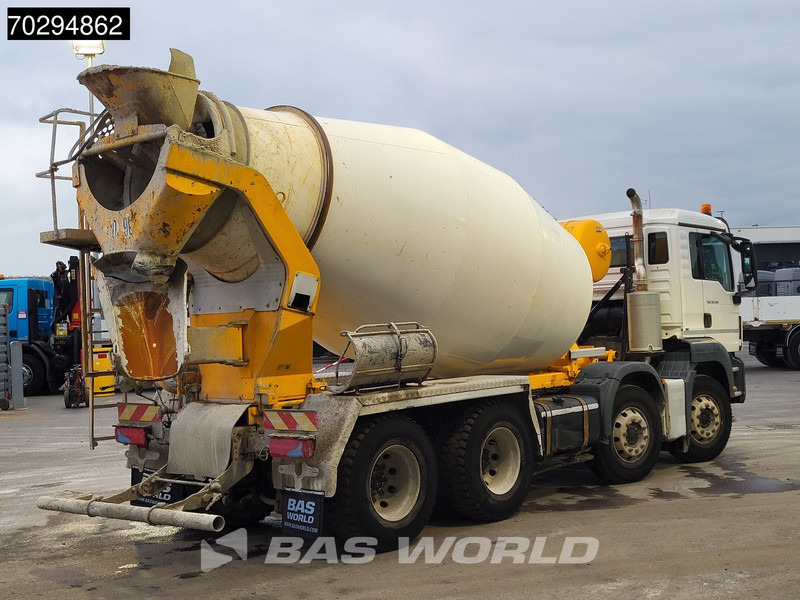 MAN TGS 32.420 8X4 9m3 Stetter Mixer Steel Suspension Automatic Euro 6 - شاحنة خلاطة خرسانة: صورة 5 MAN TGS 32.420 8X4 9m3 Stetter Mixer Steel Suspension Automatic Euro 6 - شاحنة خلاطة خرسانة: صورة 5