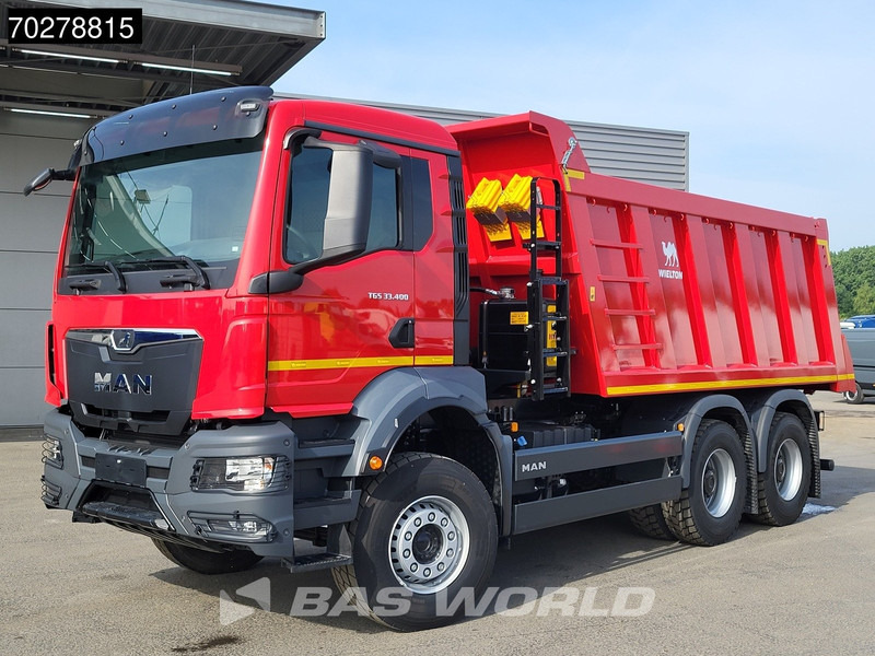 MAN TGS 33.400 6X4 NEW! 16m3 Wielton tipper Manual body heating Big-Axle Euro 5 - شاحنة قلاب: صورة 5 MAN TGS 33.400 6X4 NEW! 16m3 Wielton tipper Manual body heating Big-Axle Euro 5 - شاحنة قلاب: صورة 5