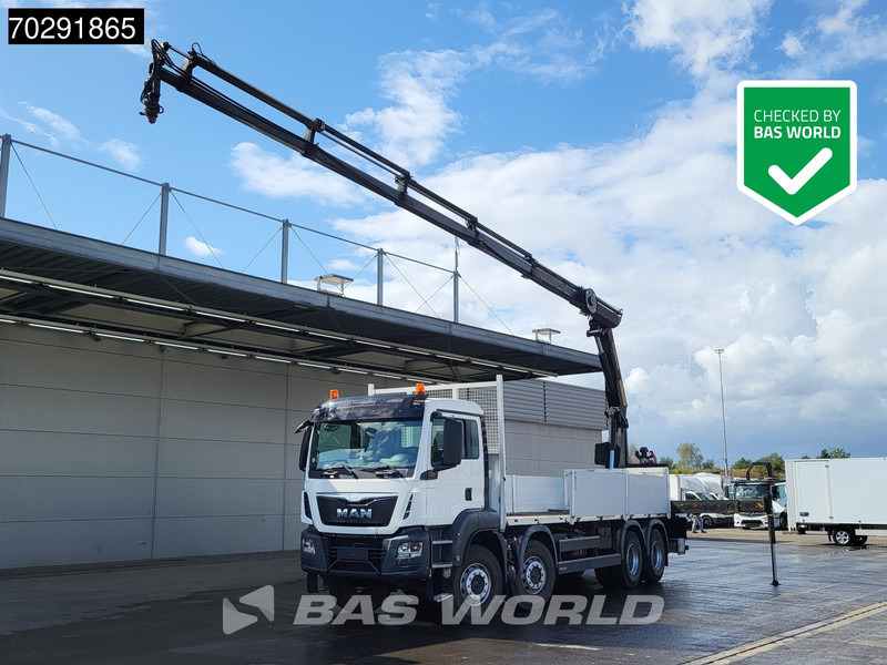 MAN TGS 35.400 8X4 Palfinger PK23002 SH Big-Axle Euro 6 - شاحنات مسطحة, شاحنة كرين: صورة 1 MAN TGS 35.400 8X4 Palfinger PK23002 SH Big-Axle Euro 6 - شاحنات مسطحة, شاحنة كرين: صورة 1