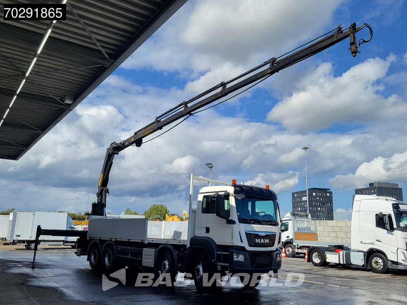 MAN TGS 35.400 8X4 Palfinger PK23002 SH Kran Crane Big-Axle Euro 6 - شاحنات مسطحة, شاحنة كرين: صورة 3 MAN TGS 35.400 8X4 Palfinger PK23002 SH Kran Crane Big-Axle Euro 6 - شاحنات مسطحة, شاحنة كرين: صورة 3